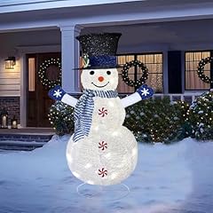 Lighted snowman christmas for sale  Delivered anywhere in USA 