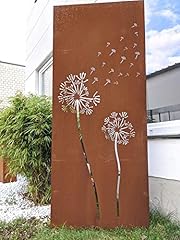 Edelrost sichtschutz garten gebraucht kaufen  Wird an jeden Ort in Deutschland
