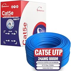 1000ft cat5e solid for sale  Delivered anywhere in USA 