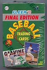 1993 fleer final for sale  Delivered anywhere in USA 