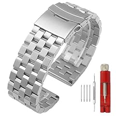 22mm silver wrist for sale  Delivered anywhere in UK