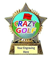 Crazy golf trophy for sale  Delivered anywhere in UK