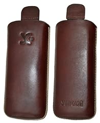 Suncase leather pouch for sale  Delivered anywhere in Ireland