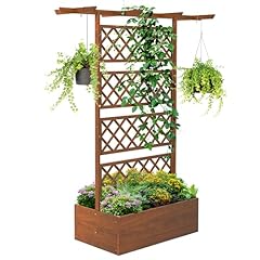 Outsunny wood planter for sale  Delivered anywhere in UK