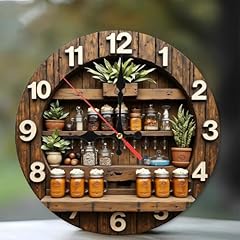 Rustic wooden clock for sale  Delivered anywhere in USA 