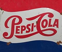 Blechschild pepsi cola gebraucht kaufen  Wird an jeden Ort in Deutschland