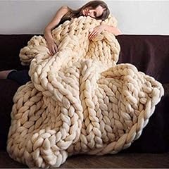 Coperta lana grossa usato  Spedito ovunque in Italia 