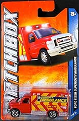 Matchbox 2012 @24 MBX City # 4 of 10 Ford E-350 Super, used for sale  Delivered anywhere in USA 