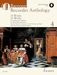 Baroque recorder anthology for sale  Delivered anywhere in USA 