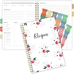 Blank recipe book for sale  Delivered anywhere in USA 