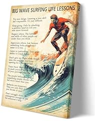 Surfing poster framed for sale  Delivered anywhere in USA 
