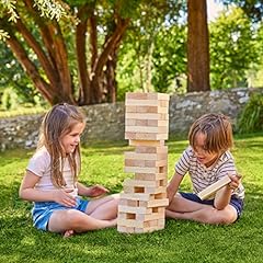 Wooden tumble tower for sale  Delivered anywhere in Ireland