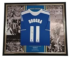 Didier drogba signed for sale  Delivered anywhere in UK