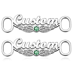 Custom4u personalised shoelace for sale  Delivered anywhere in UK