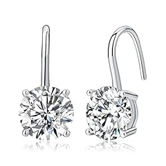 Diamond Treats 925 STERLING SILVER Earrings with 8mm for sale  Delivered anywhere in UK