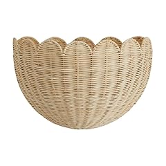 Scalloped wall basket for sale  Delivered anywhere in UK