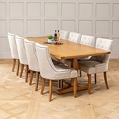 Solid oak refectory for sale  Delivered anywhere in UK