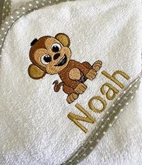 Personalised baby hooded for sale  Delivered anywhere in UK