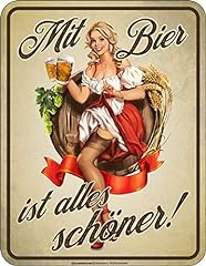 Deko blechschild biertrinker gebraucht kaufen  Wird an jeden Ort in Deutschland