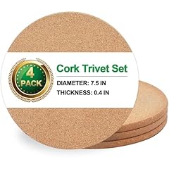 Cork trivet pack for sale  Delivered anywhere in USA 