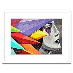 Graffiti woman tears for sale  Delivered anywhere in UK