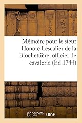 Mémoire sieur honoré d'occasion  Livré partout en France
