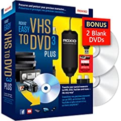 Roxio Easy VHS to DVD 3 Plus, VHS, Hi8, V8 Video to for sale  Delivered anywhere in Canada