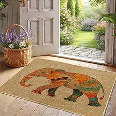 Vintage elephant doormat for sale  Delivered anywhere in UK