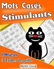 Mots casés stimulants d'occasion  Livré partout en Belgiqu