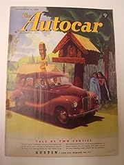 Autocar sept 1950 for sale  Delivered anywhere in UK