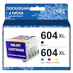 Ogouguan 604xl cartucce usato  Spedito ovunque in Italia 