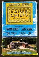 Kaiser chiefs leeds for sale  Delivered anywhere in UK