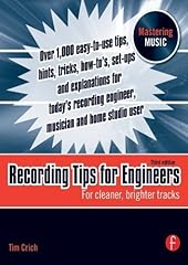 Recording tips engineers for sale  Delivered anywhere in UK