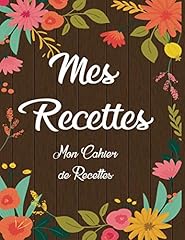 Recettes cahier recettes d'occasion  Livré partout en France