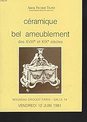 Ceramique. bel ameublement d'occasion  Livré partout en France