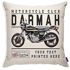 Personalised motorbike cushion for sale  Delivered anywhere in Ireland