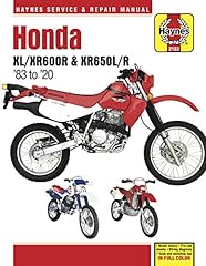 Used, Honda XL/XR600R & XR650L/R '83 to '20: - Model history - Pre-ride checks - Wiring diagrams - Tools and workshop tips for sale  Delivered anywhere in Canada