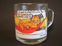 Garfield characters glass for sale  Delivered anywhere in USA 