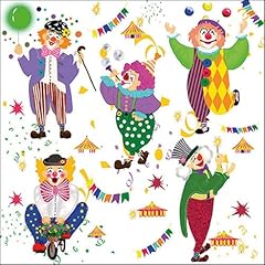 Servietten tanzende clowns gebraucht kaufen  Wird an jeden Ort in Deutschland