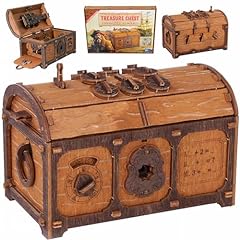 Wooden.city treasure chest for sale  Delivered anywhere in USA 