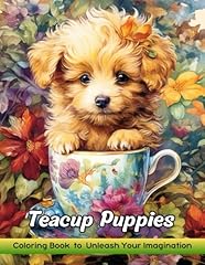 Teacup puppies coloring for sale  Delivered anywhere in UK