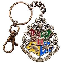 The Noble Collection Portachiavi con stemma di Hogwarts usato  Spedito ovunque in Italia 