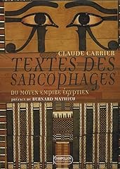 Textes sarcophages moyen d'occasion  Livré partout en Belgiqu