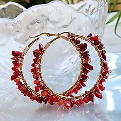 Natural crystal hoop for sale  Delivered anywhere in USA 