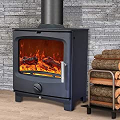 NRG Defra 5KW Contemporary Wood Burning Multifuel Woodburning for sale  Delivered anywhere in Ireland
