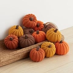 Knit pumpkins set for sale  Delivered anywhere in USA 