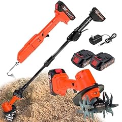 Cordless tiller cultivator for sale  Delivered anywhere in UK