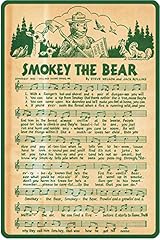 Tin sign smokey for sale  Delivered anywhere in USA 