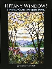 Tiffany Windows Stained Glass Pattern Book for sale  Delivered anywhere in Canada