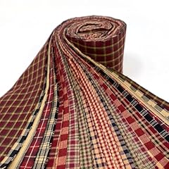 Farmhouse red homespun for sale  Delivered anywhere in USA 